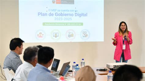 Mef Implementar Acciones De Transformaci N Digital Hacia Para