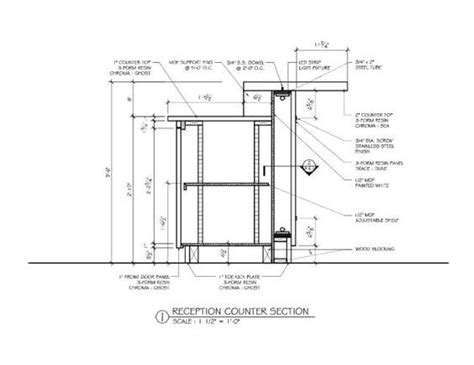 bar counter design furniture details drawing steel bar detailing