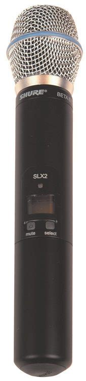 Shure SLX2 BETA87C Wireless Handheld Microphone Transmitter G5 Band