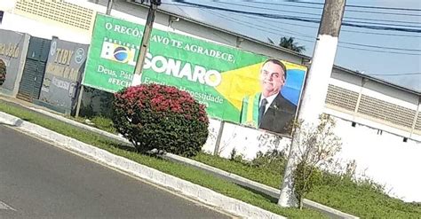 Outdoor De Apoio A Bolsonaro é Instalado Em Cruz Das Almas Portal