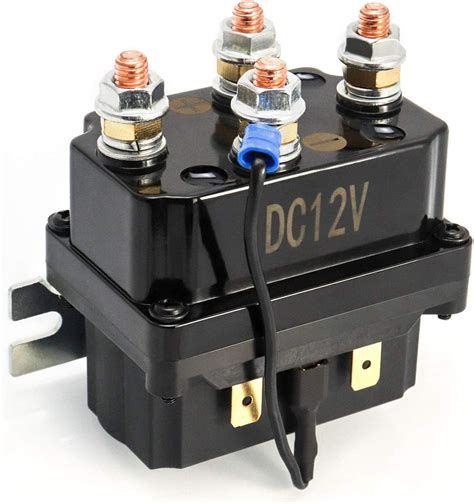 Amazon Qwork Solenoid Relay V A Winch Relay Solenoid