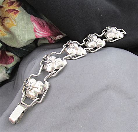 Solid Retro Modern Sterling Bracelet Gr Real Vintage Babe