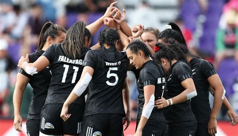 Sevens Black Ferns Close In On World Series Title In France Newshub