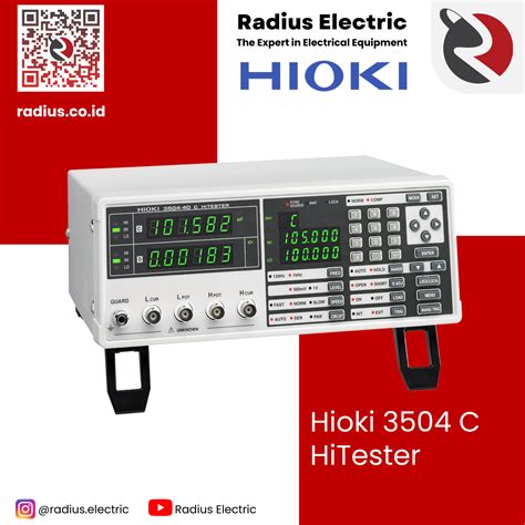 Distributor Hioki Electrical Measurement Indonesia Pt Radius Allkindo Electric