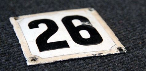 Twenty-Six Facts About The Number 26 - The Fact Site 