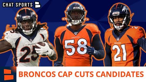 5 Potential Denver Broncos Cap Cuts This Offseason Ft Von Miller