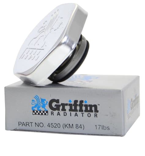 Griffin Radiator And Thermal Products Km 84 Aluminum Radiator Cap In