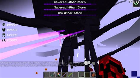 Minecraftengender Mod Wither Storm Youtube