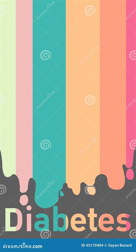 Medical Background, Diabetes Concept Stock Vector - Illustration of disease, word: 45170484