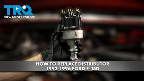 How To Replacer Distributor Ford F Youtube