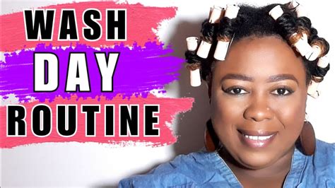 Full Wash Day Routine Start To Finish Type 4 Natural Hair Youtube