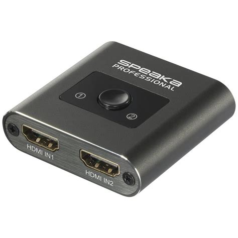 Speaka Professional Speaka Professional Sp Hsw 231 2 Port Hdmi Switch