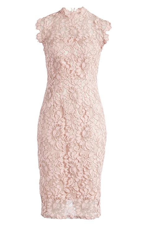 Eliza J Illusion Lace Sheath Dress Nordstrom