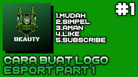 Cara Buat Logo Esport Di Apk Canva Mudah Dan Simpel 1 YouTube