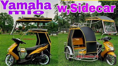 Review Of Yamaha Mio Soul With Unique Design Sidecar By Orly SideCar