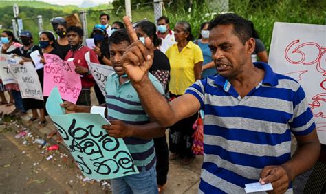 Sri Lanka Town Under Curfew After Police Fire Live Bullets At