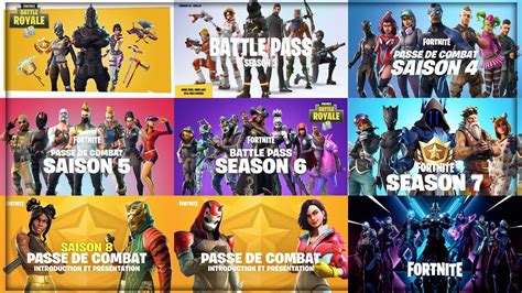 Tous Les Passe De Combat Fortnite Battle Royale Saison A Saison