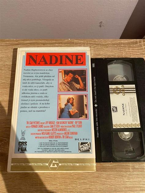 VHS NADINE Guild Home Video Aukro