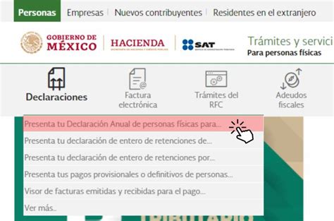 Cómo hacer tu declaración anual de impuestos en el SAT