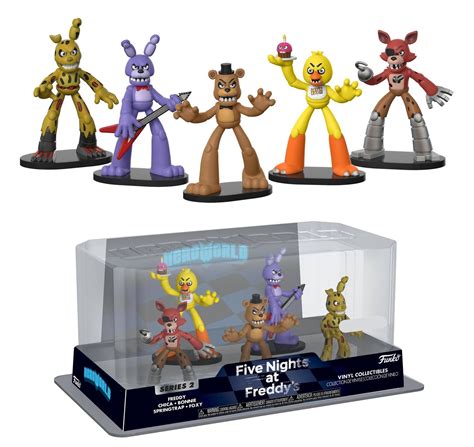 Five Nights At Freddys Heroworld Figures 5 Pack At Mighty Ape Nz