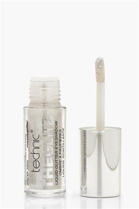 Technic The Glitz Liquid Glitter Eyeshadow Silver Colour Zone Cosmetics