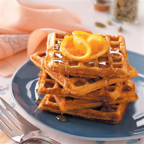 Sweet Potato Waffles Recipe Taste Of Home