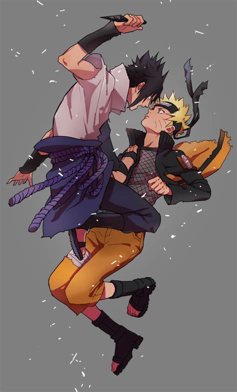 Uzumaki Naruto Uchiha Sasuke Anime Naruto