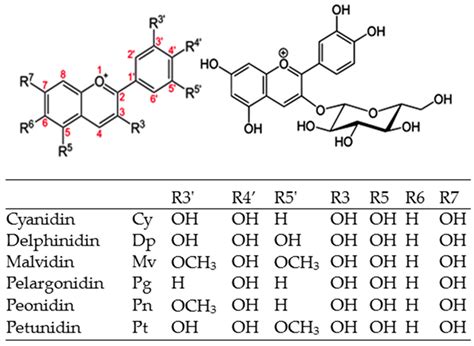 Molecules Free Full Text Cyanidin 3 O Glucoside Physical Chemistry