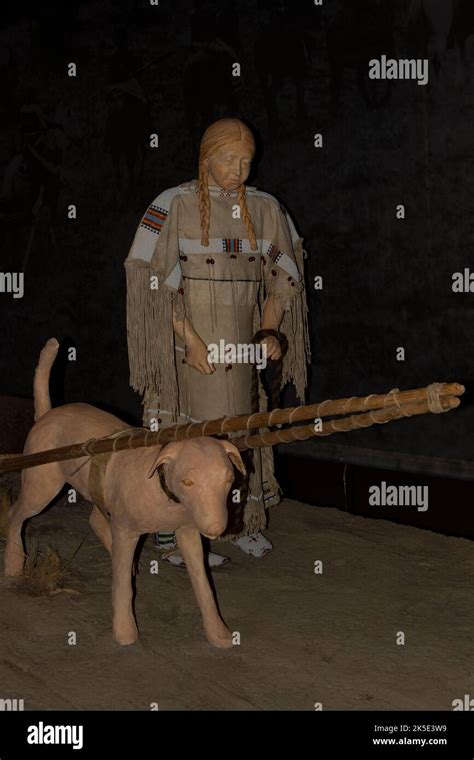 Exhibit In The Plains Indian Museum At The Buffalo Bill Center Of The