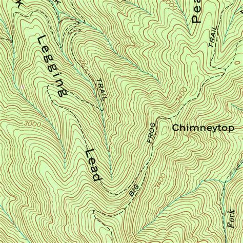 Caney Creek Tn 1967 24000 Scale Map By United States Geological