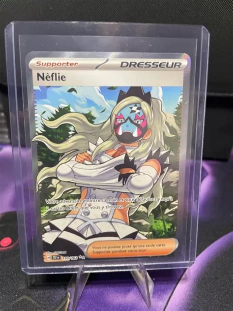 CARTE POKÉMON NÈFLIE FA 199 162 EV5 FR Forces Temporelles EUR 1 00