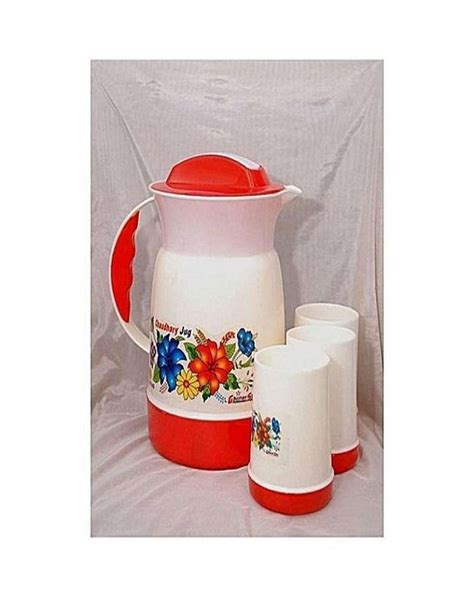 Plastic Water Jug With 6pcs Water Glass Set Online Home Shopping In Pakistan Best Deals