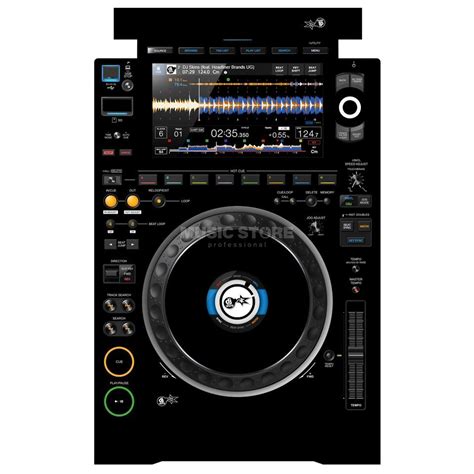 Dj Skins Pioneer DJ CDJ 3000 Skin Black MUSIC STORE Professional