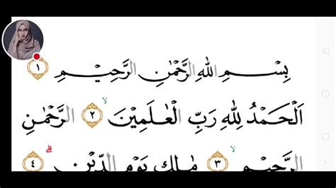 Detail Surat Al Fatihah Ayat 1 7 Koleksi Nomer 31