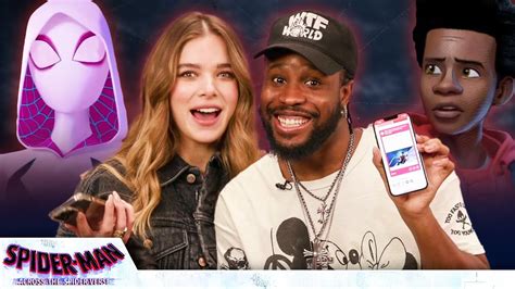 Hailee Steinfeld And Shameik Moore Take The Spider Man Character Quiz