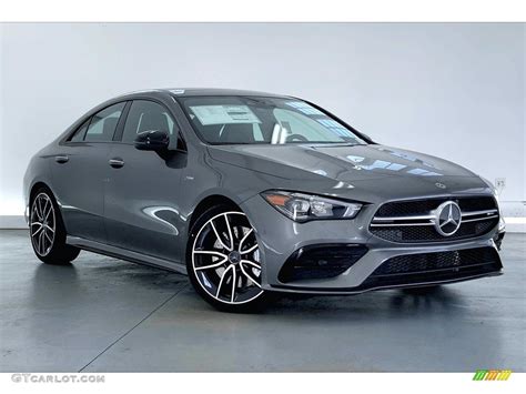 Mountain Gray Metallic Mercedes Benz Cla Amg Coupe Exterior