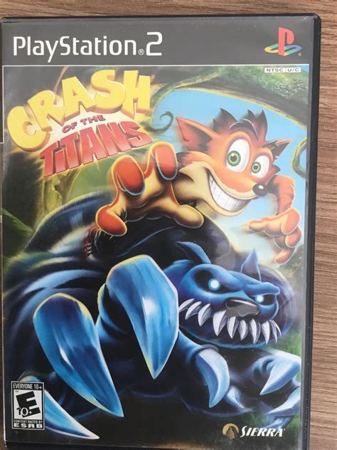 Jogo Original Para Ps2 Crash Of The Titans Jogo De Computador