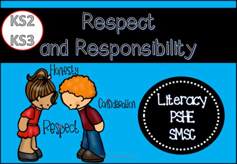 British Values Respect And Responsibility Unit Of Work Ks2 3 By