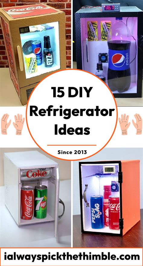 15 DIY Refrigerator Ideas: Make Your Own DIY Fridge