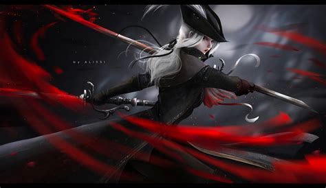 Lady Maria Of The Astral Clocktower Bloodborne Drawn By Alissi L