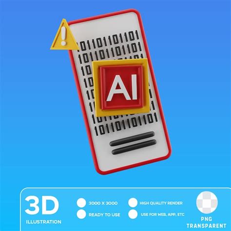 Premium PSD Psd Ai Code Error 3d Illustration