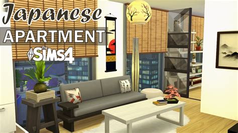 The Sims 4 Japanese Apartment 🌸 No Cc The Sims 4 Stop Motion