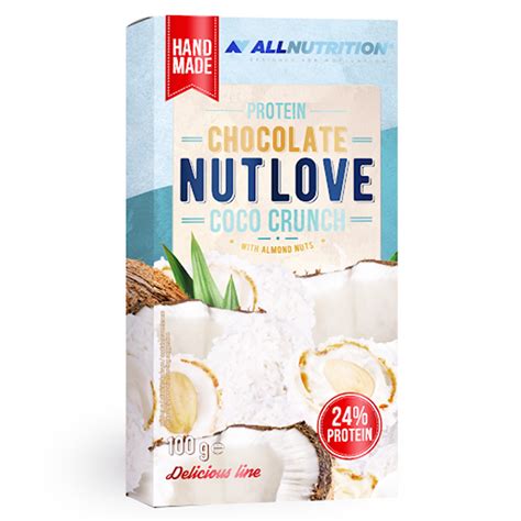 Protein Chocolate Nutlove Coco Crunch G Allnutrition