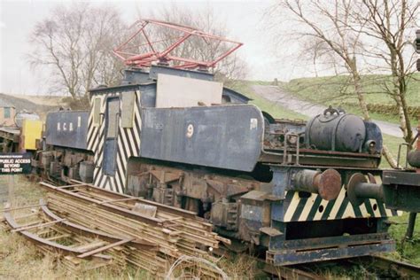 Scot Uk Photo Ncb Electric Loco No9