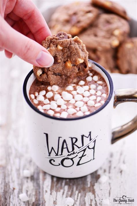 Hot Chocolate Cookies Recipe The Gunny Sack