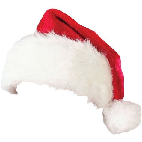 Deluxe Plush Santa Hat Plush Santa Santa Hat Faux Fur Pom Pom Hat