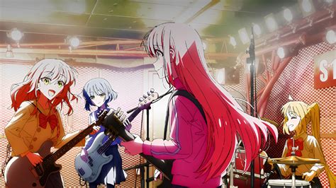 BOCCHI THE ROCK Anime Anime Girls Guitar Drums Musical Instrument