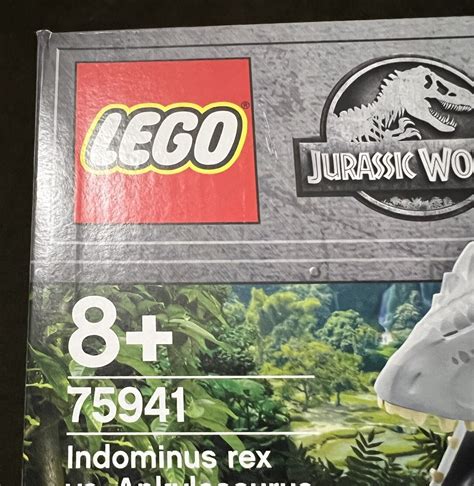 Mavin Lego Jurassic World Indominus Rex Vs Ankylosaurus 75941 Park Retired