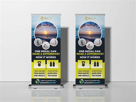 Entry 17 By Tonykhan1699 For Re Design Pull Up Banner Freelancer