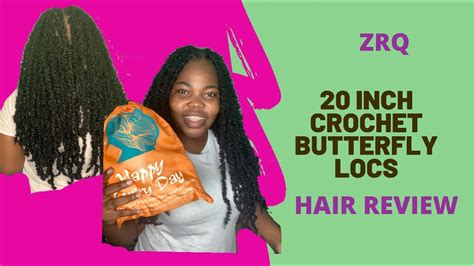 CROCHET BUTTERFLY LOCS ZRQ HAIR REVIEW YouTube